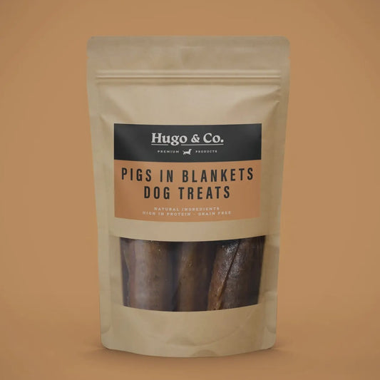 Pigs in Blankets Dog Treats by Hugo&Co