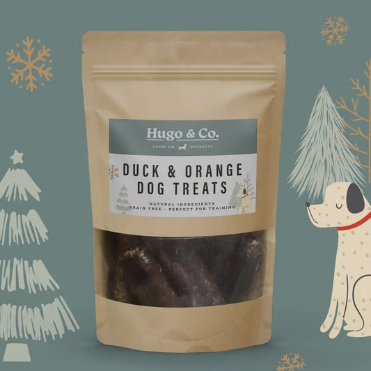 Duck & Orange Dog Treats by Hugo&Co